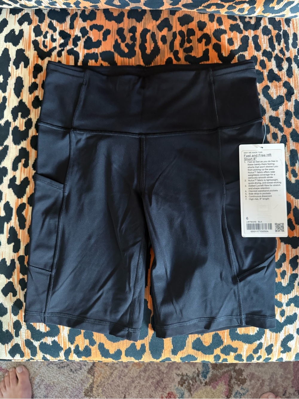 lululemon fast and free high rise short 8” inseam